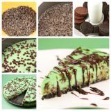 Wonderful DIY Mint Chocolate Chip Cheesecake