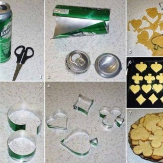 Wonderful DIY Your Own Cookie Cutters from Soda Can