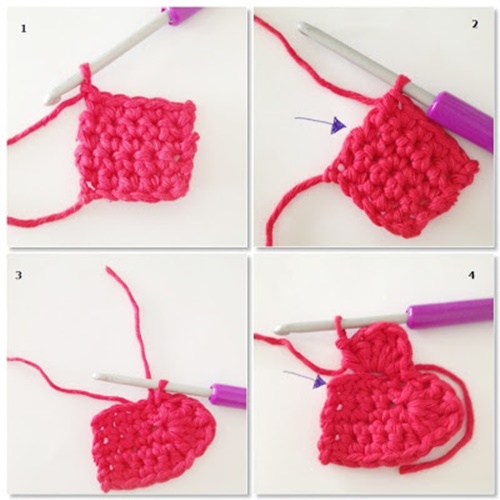 crochet heart 2