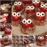Wonderful DIY Sweet Strawberry Owls With Crispy Nests