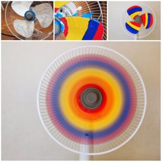 Wonderful DIY Cool Rainbow Fan