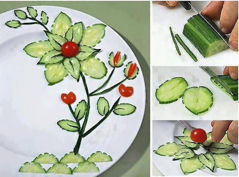 DIY-Cucumber-Flower