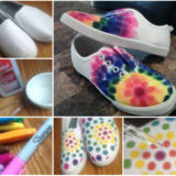 Show-Stopping Sharpie Tie Dye Shoes – Free Tutorial