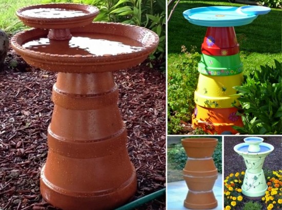Terracotta-Clay-Pot-Bird-Bath--wonderfuldiy