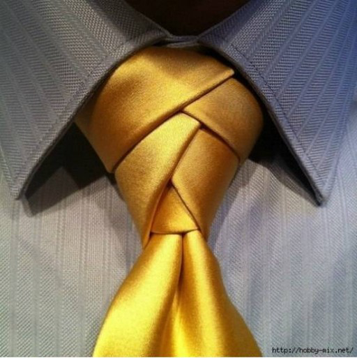 Tie a unique Necktie Knot1