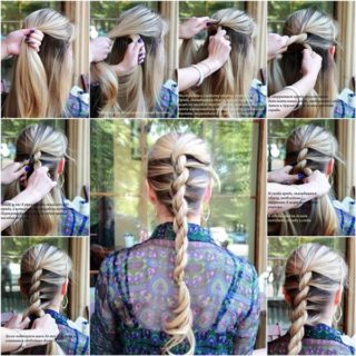 Wonderful DIY French Twist Into Rope Hairstyle