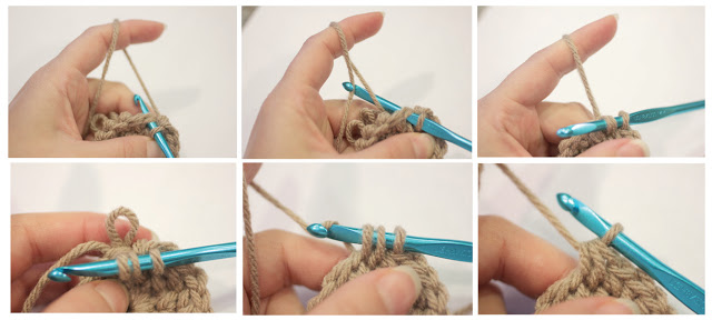 crochet loop stitch tutorial