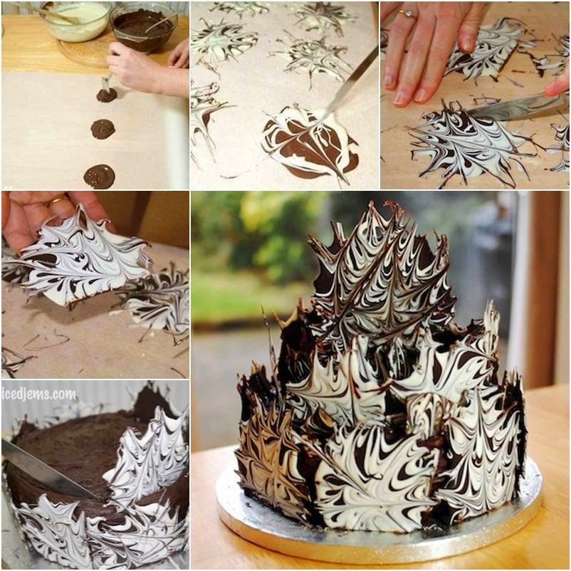 diy-marble-chocolate-cake