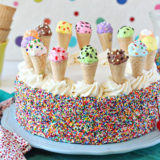 Wonderful DIY Ice Cream Sundae Cake