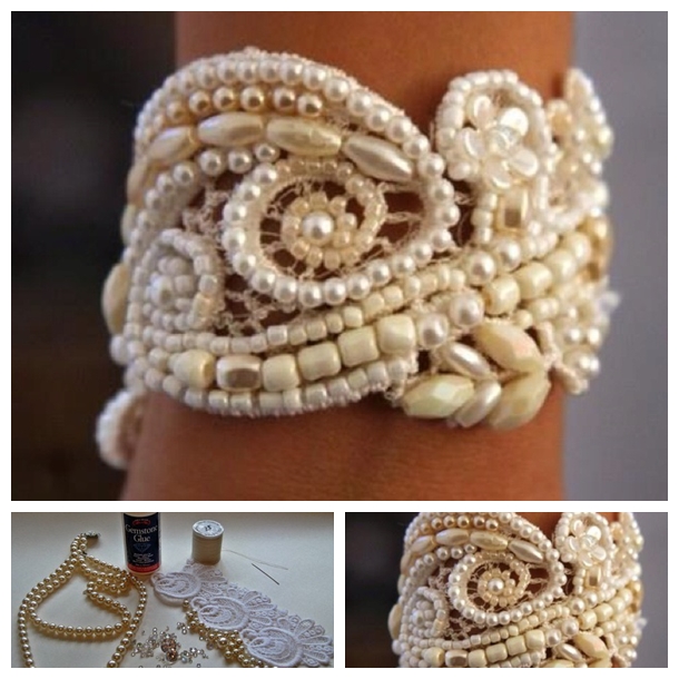 pearl Lace bracelet F