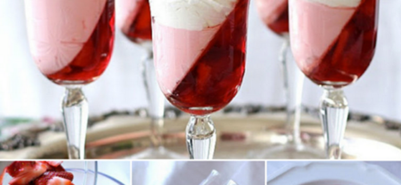 Jell-O Strawberry Parfait Recipe that Looks Stunning