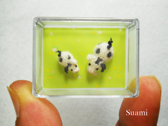 crochet-delicate-miniature cow