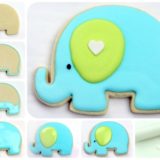 Wonderful DIY Sweet Elephant Decorated Cookies