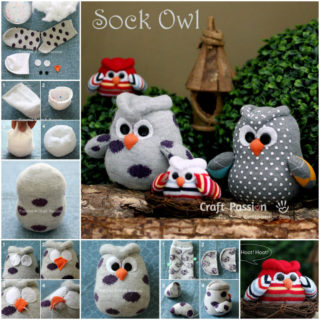 Wonderul DIY Cute Sock Owl