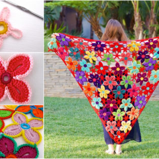 Wonderful DIY Crochet Hawaiian Flower With Free Pattern