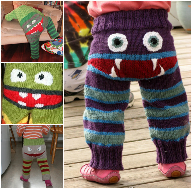 Knitted-Monster-Pants free pattern F