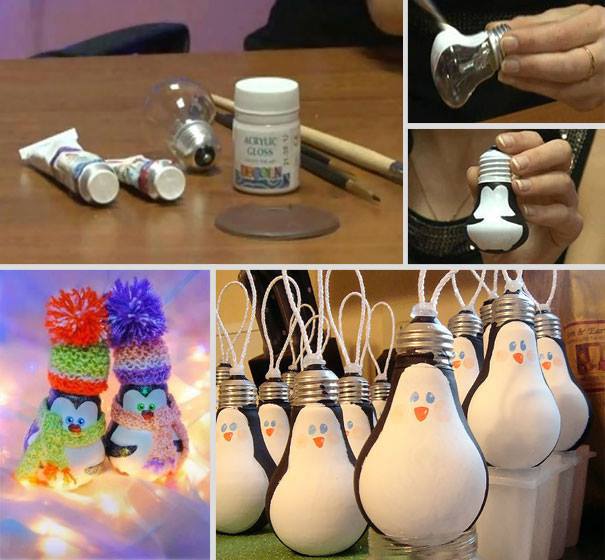Light-Bulb-Penguin-Ornaments1