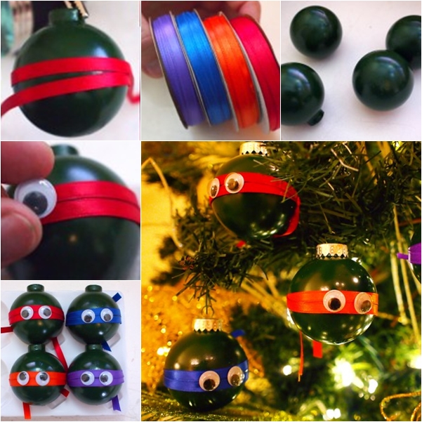 Ninja Turtle Christmas Ornaments DIY F Wonderful DIY Cute Ninja Turtle Ornaments 