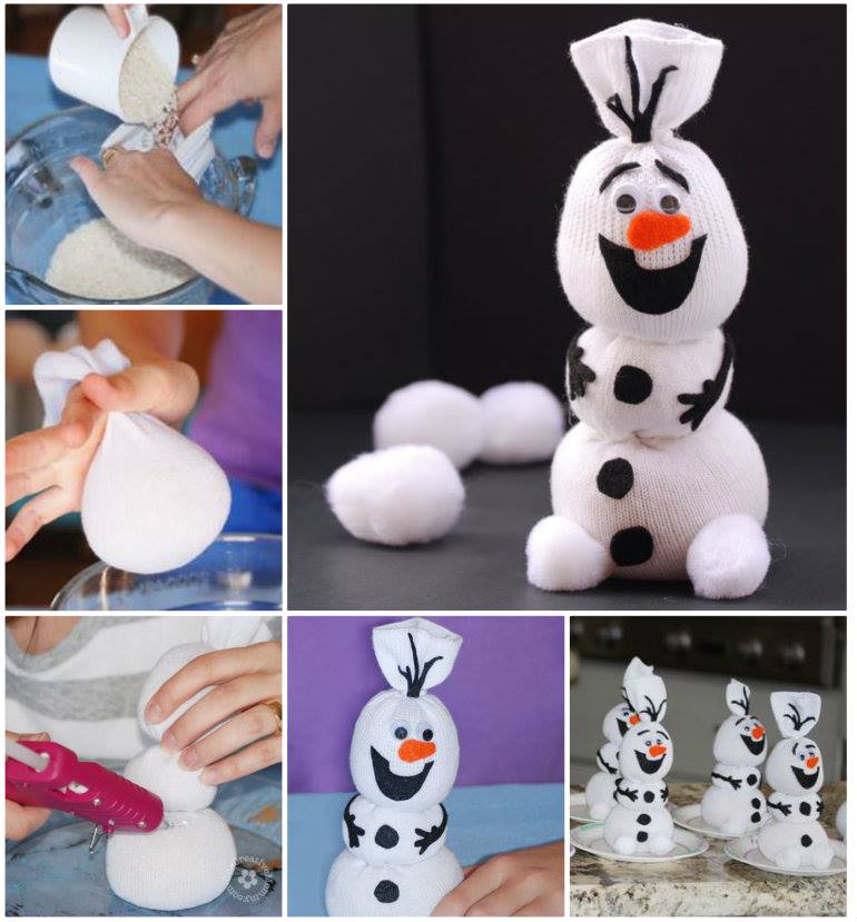 Olaf-Sock-Snowman