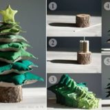 Wonderful DIY Star Pillow Tower Christmas Tree