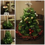 Wonderful DIY  Mesh Ribbon Christmas Tree