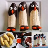 Wonderful DIY Adorable Banana Penguin Snack