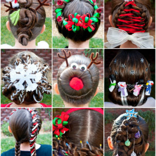 11 Wonderful and Cute Christmas Hairstyles