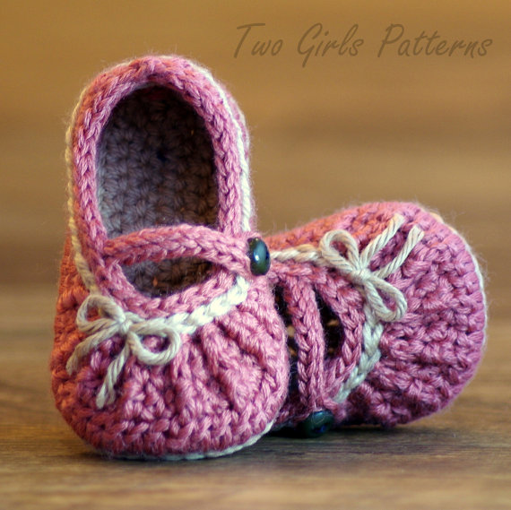 crochet baby booties 2