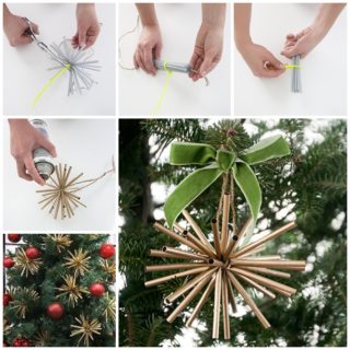 Wonderful DIY Colorful Woven Star Snowflake