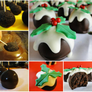 Wonderful DIY Christmas Pudding Truffles