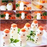 Wonderful DIY Cute Edible Egg Snowman