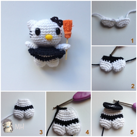 Mini-Hello-Kitty-Witch-Crochet-free pattern F
