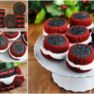 OREO Stuffed Red Velvet Cupcakes That Taste Divine!
