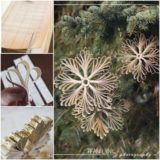 Wonderful DIY Book Page Snowflake Ornaments for Chrsitmas