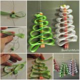 Wonderful DIY Ribbon Beads Christmas Tree