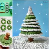 Wonderful DIY Cute Crochet Christmas tree