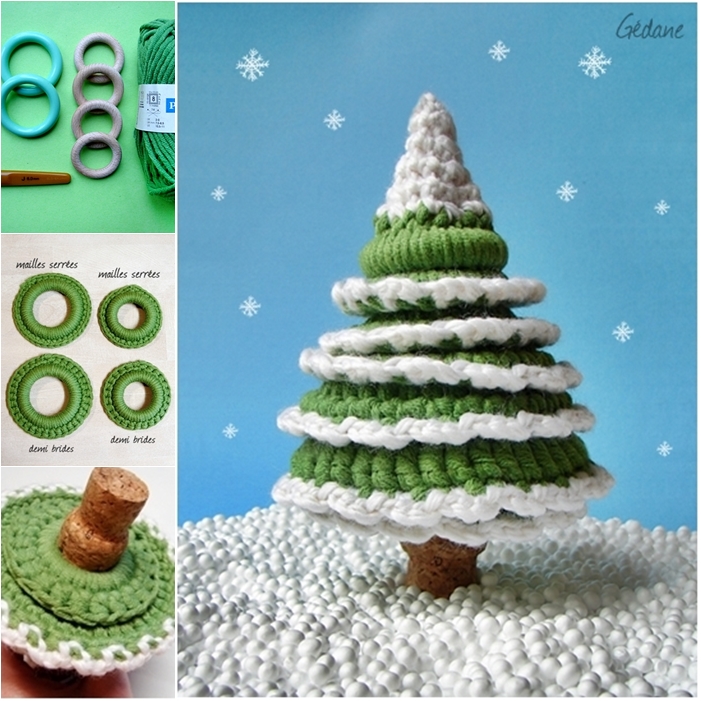 crochet Christmas tree DIY F2