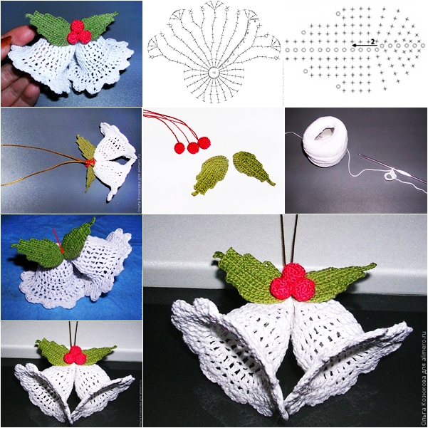 crochet bell ornaments free pattern-wonderful DIY