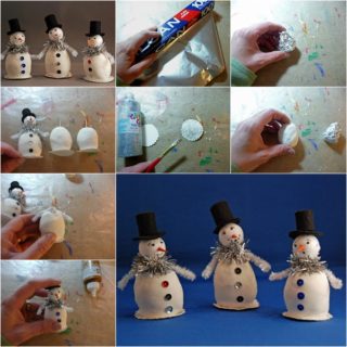 Wonderful DIY Cute Little Snowman