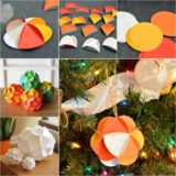 Wonderful DIY Pretty 3D Paper Ball Ornaments