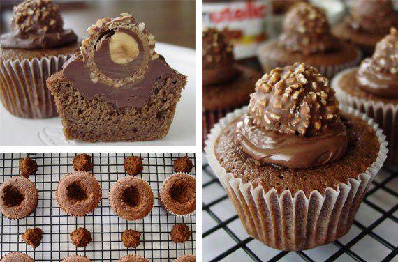 Ferrero Rocher Cupcake Recipe- wonderful DIY