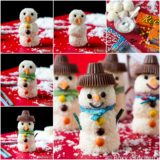 Wonderful DIY Homemade Raffaello Snowman