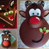 Wonderful DIY Cute Christmas Rudolph Cake