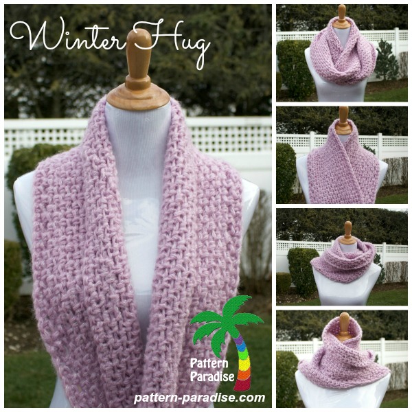 Winter Hug Infinity Scarf free pattern- wonderfuldiy
