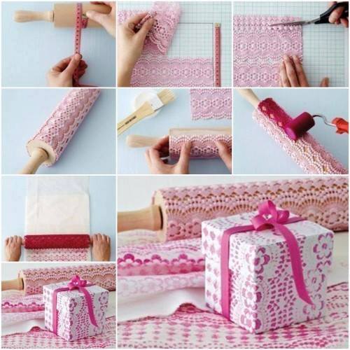 lace-print-wrapping-paper-wonderful DIY