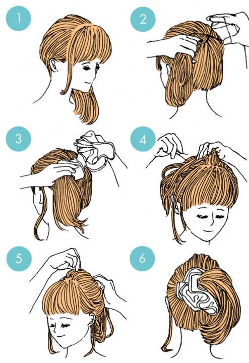 quick hairstyle in 3 minutes- wonderful diy14