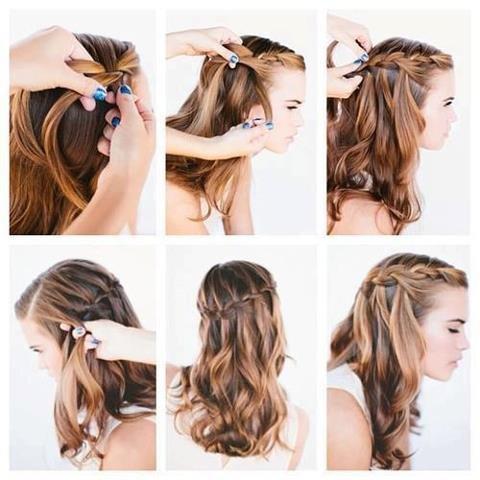 quick hairstyle in 3 minutes- wonderful diy33