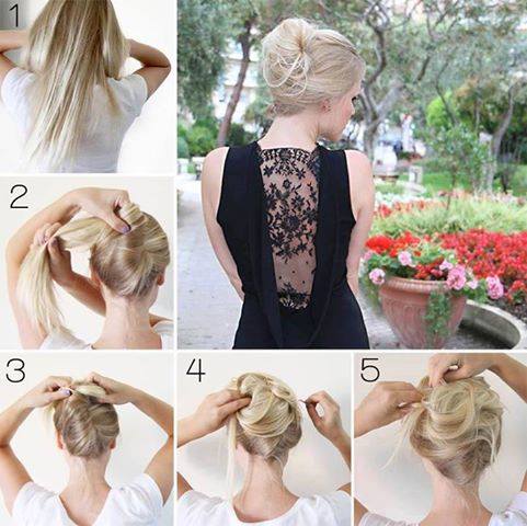 quick hairstyle in 3 minutes- wonderful diy34