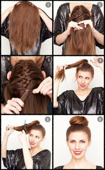 quick hairstyle in 3 minutes- wonderful diy39