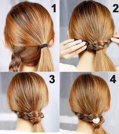 quick hairstyle in 3 minutes- wonderful diy52